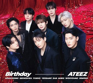 [Japanese Edition] ATEEZ Single Album - Birthday (Limited A) CD_162615.jpg