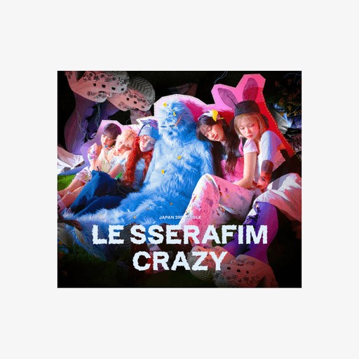 [Japanese Edition] LE SSERAFIM 3rd Single Album - CRAZY (Limited A) CD_166441.jpg
