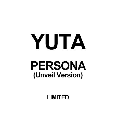 [Japanese Edition] YUTA Solo Debut Album - PERSONA (Unveil Version)(LIMITED) CD_179250.jpg
