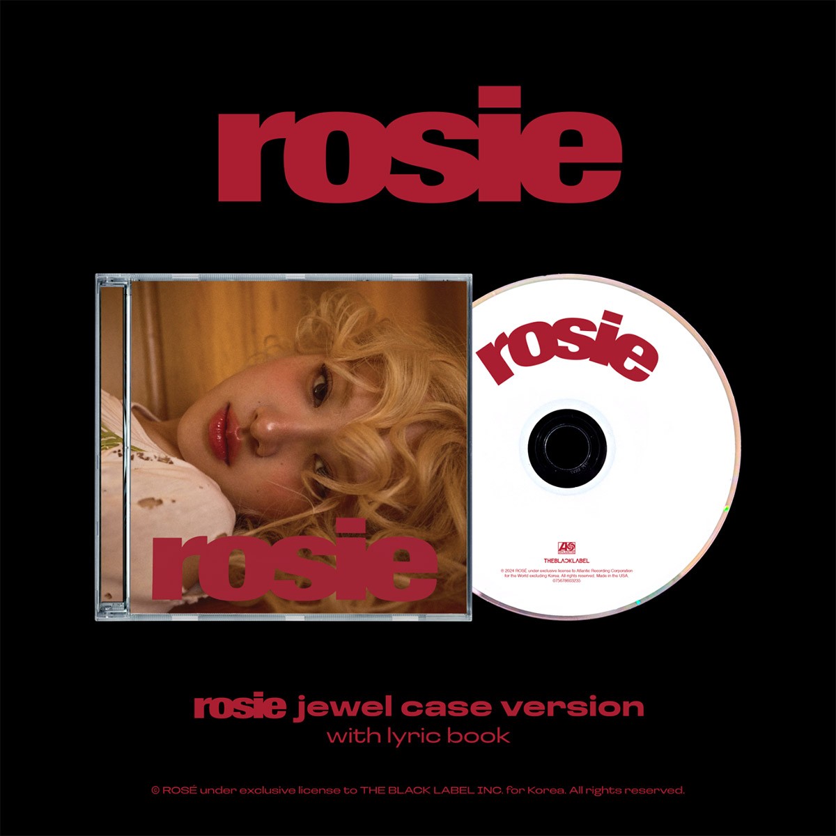 [Jewel] ROSÉ 1st Studio Album - rosie CD_164345.jpg