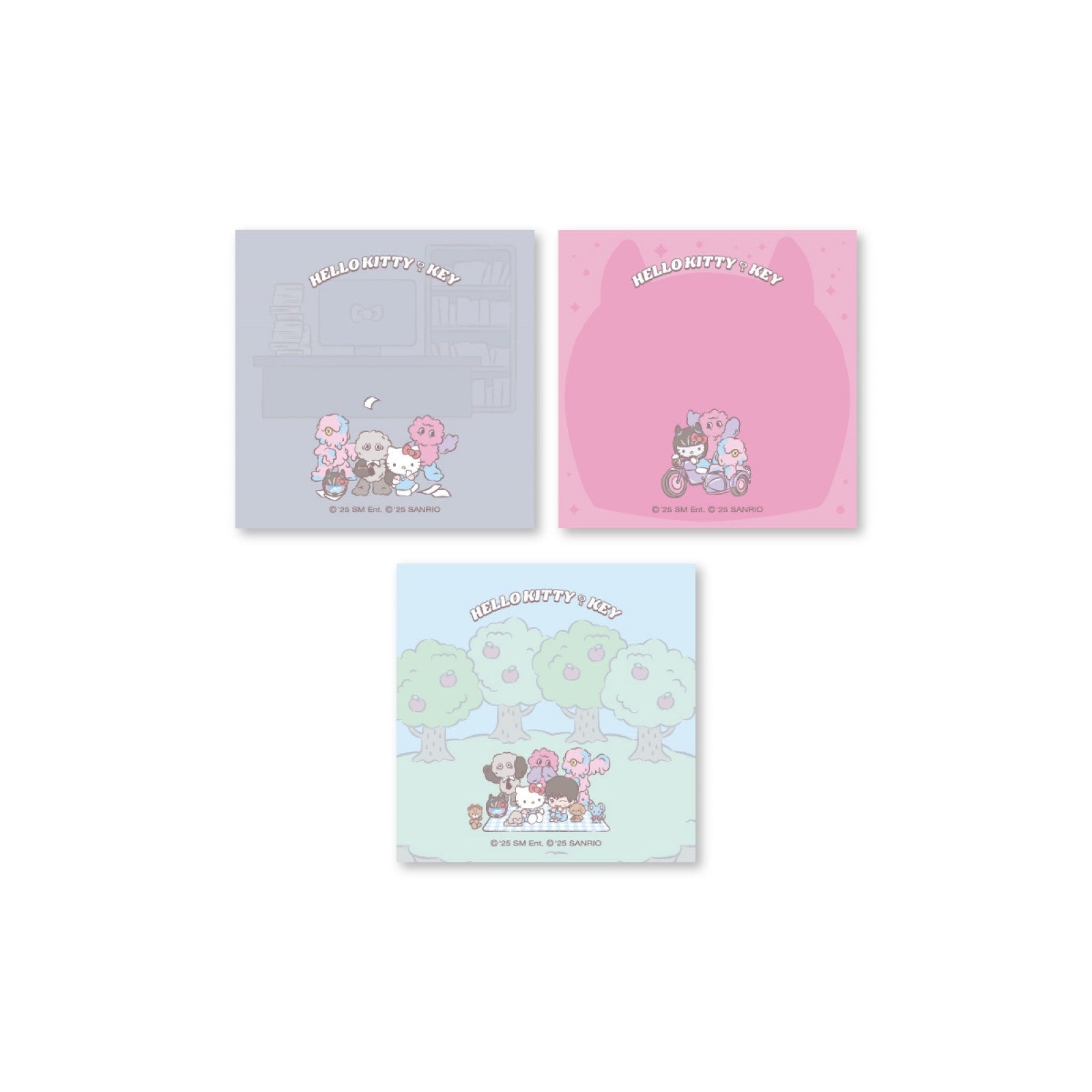 KEY X HELLO KITTY Goods - MEMO PAD SET_172297.jpg