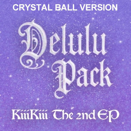 KIIIKIII 2nd EP Album - DELULU PACK (CRYSTAL BALL Ver.) CD_184810.jpg