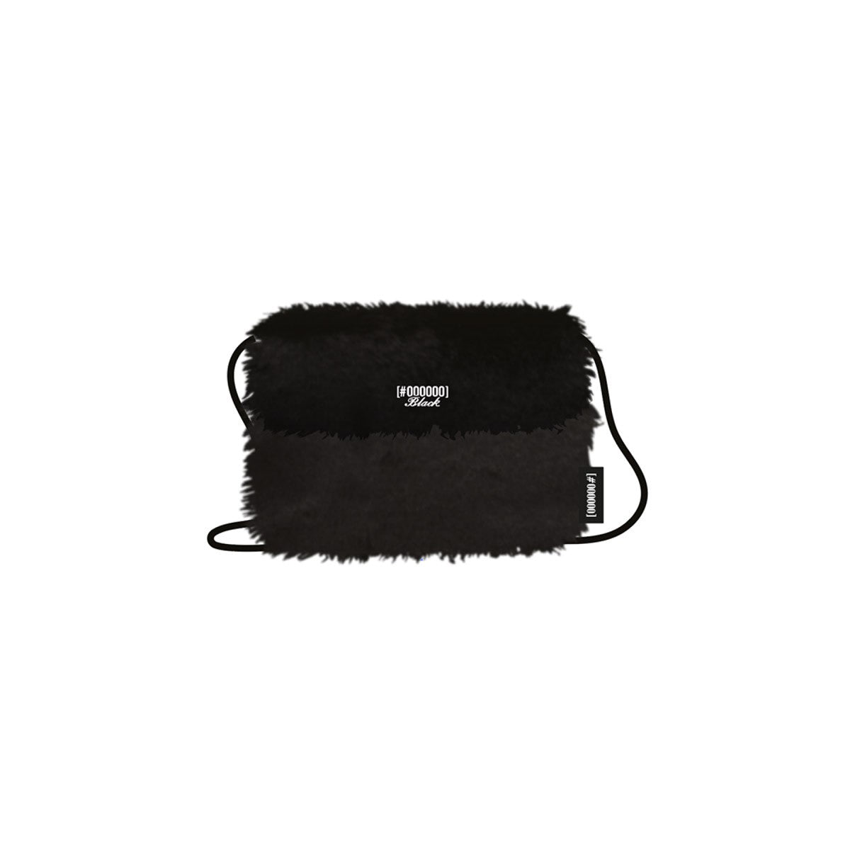 KOYOORIM BLACK CONCERT Goods - FUR MINI STRING BAG_150812.jpg