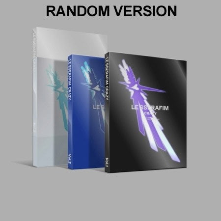 LE SSERAFIM 4th Mini Album - CRAZY (Random Ver.) CD_162550.jpg