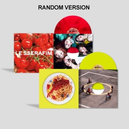 [LP] LE SSERAFIM 1st Single Album - SPAGHETTI (Random Ver.) LP_184730.jpg