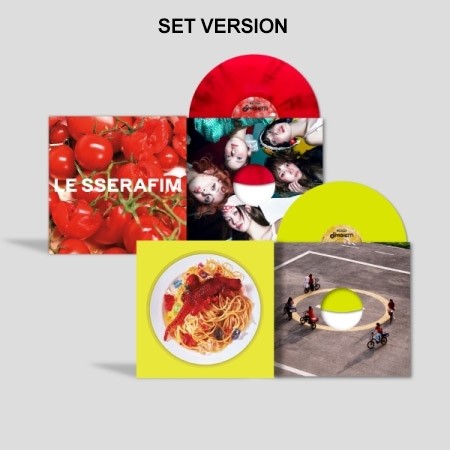 [LP][SET] LE SSERAFIM 1st Single Album - SPAGHETTI (SET Ver.) 2LP_184732.jpg
