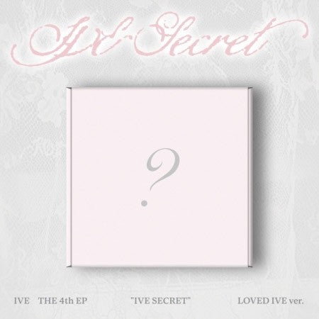 [Limited] IVE 4th EP Album - IVE SECRET (LOVED IVE ver.) CD_177688.jpg