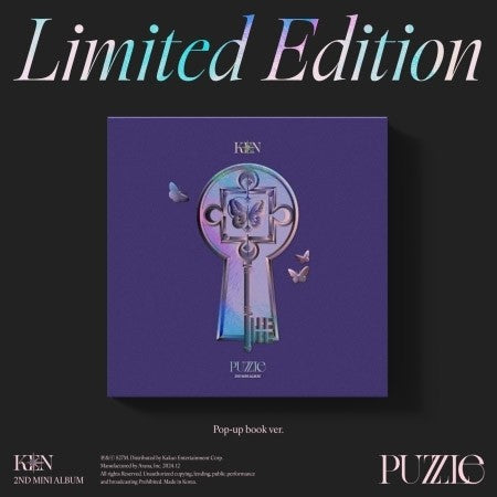 [Limited] KEN 2nd Mini Album - PUZZLE (Pop-up Book Ver.) CD_167827.jpg