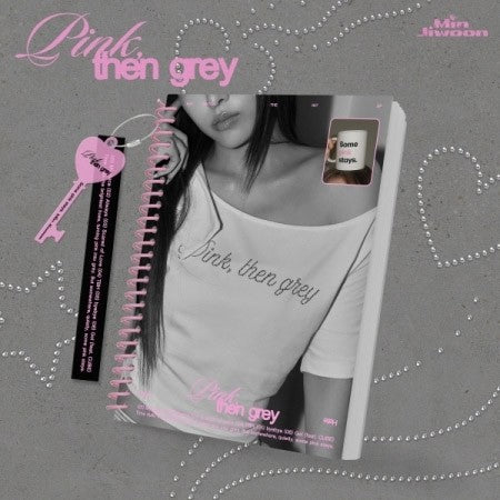MIN JIWOON 1st EP Album - Pink, then grey CD_177805.jpg