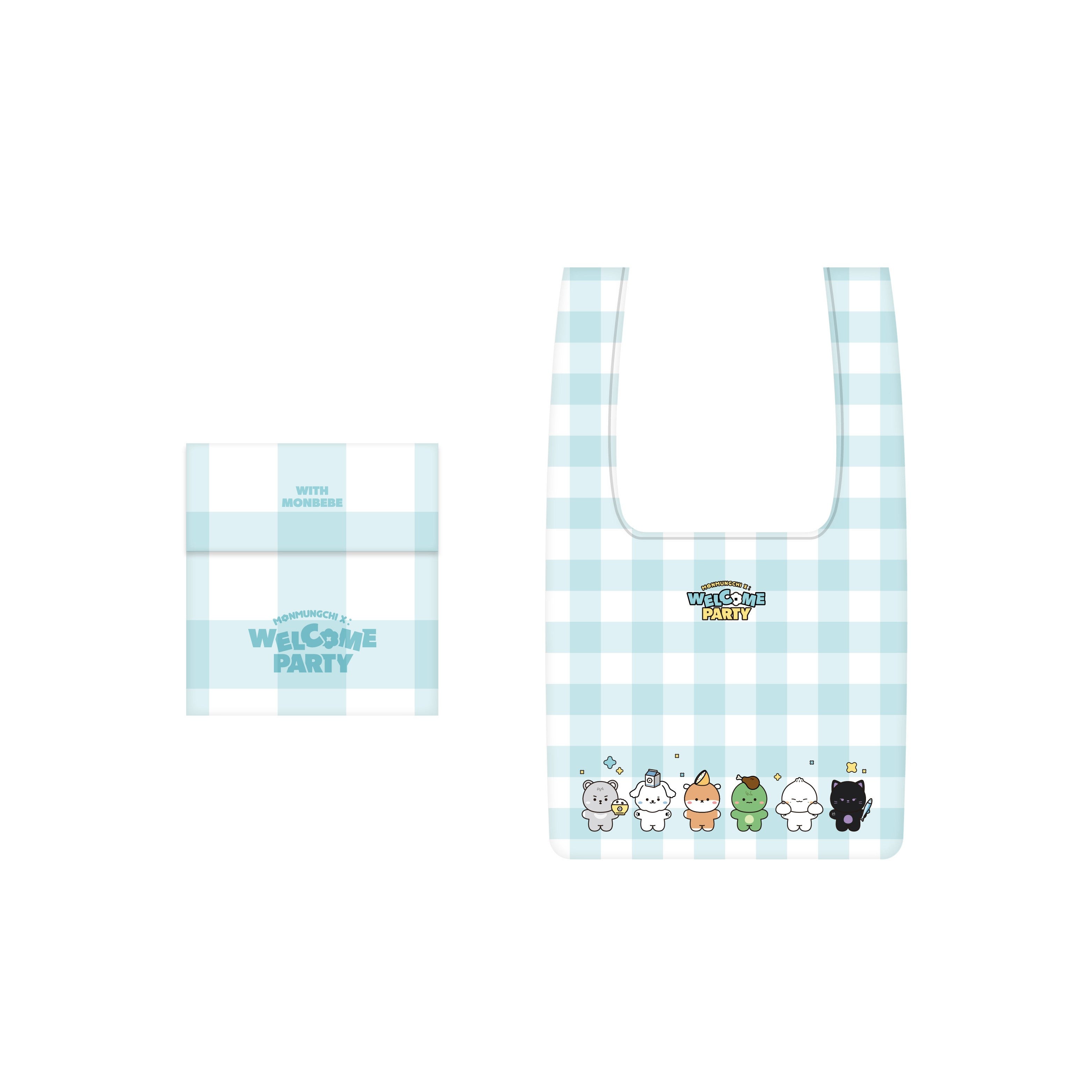 MONSTA X MONMUNGCHI X WELCOME PARTY Goods - POCKET REUSABLE BAG_158685.jpg