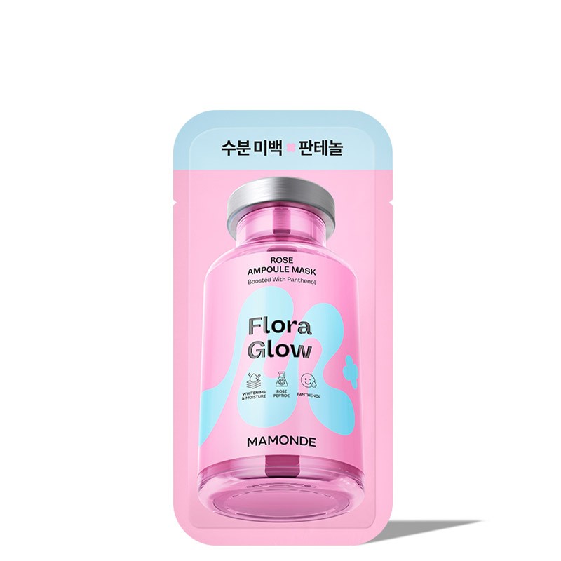 [Mamonde] Flora Glow Rose Ampoule Mask 23ml 10EA_167957.jpg