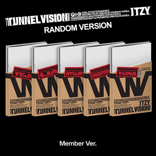 [Member] ITZY Album - TUNNEL VISION (Random Ver.) CD_181288.jpg