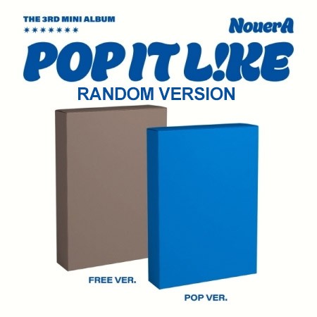 NouerA 3rd Mini Album - POP IT LIKE (Random Ver.) CD_186172.jpg