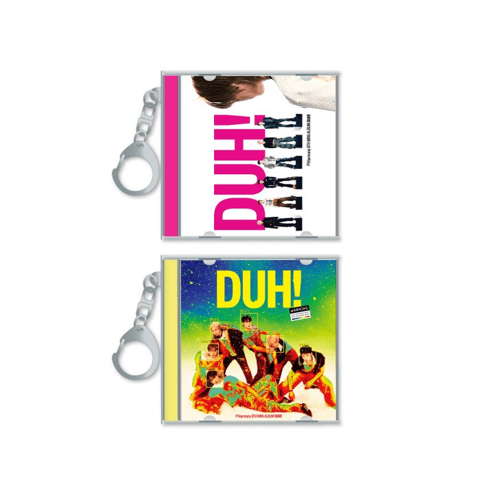 P1Harmony DUH! Goods - MINI CD KEYRING_175623.jpg