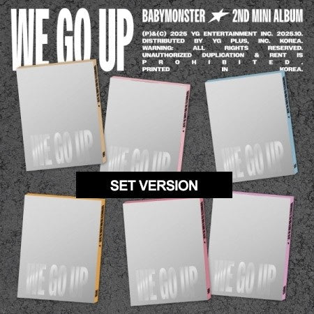 [PATTERN][SET] BABYMONSTER 2nd Mini Album - WE GO UP (SET Ver.) 6CD_179599.jpg