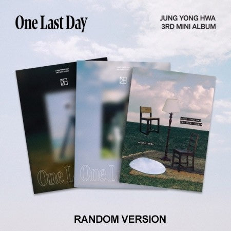 [PHOTOBOOK] JUNG YONG HWA 3rd Mini Album - One Last Day (Random Ver.) CD_175651.jpg