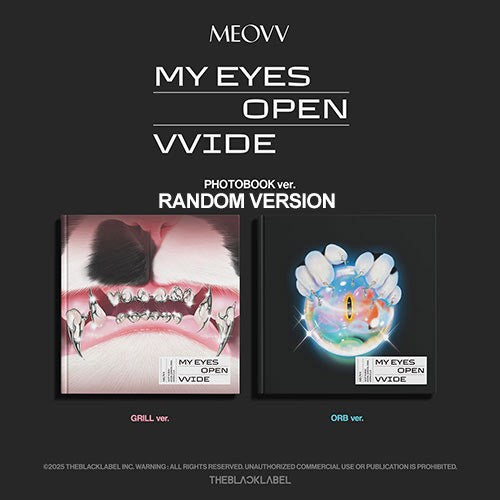 [PHOTOBOOK] MEOVV 1st EP Album - MY EYES OPEN VVIDE (Random Ver.) CD_172739.jpg