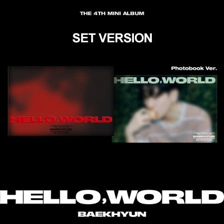 [Photobook][SET] BAEKHYUN 4th Mini Album - HELLO, WORLD (SET Ver.) 2CD_163166.jpg