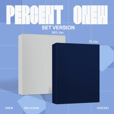 [Photobook][SET] ONEW 2nd Album - PERCENT (SET Ver.) 2CD_175337.jpg