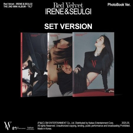 [Photobook][SET] Red Velvet IRENE&SEULGI 2nd Mini Album - TILT (SET Ver.) 3CD_174073.jpg