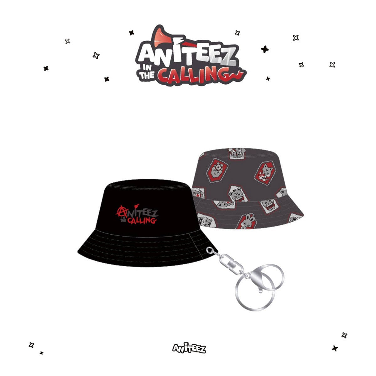[Pre Order] ATEEZ x ANITEEZ IN THE CALLING Goods - BUCKET HAT KEYCHAIN_178964.jpg
