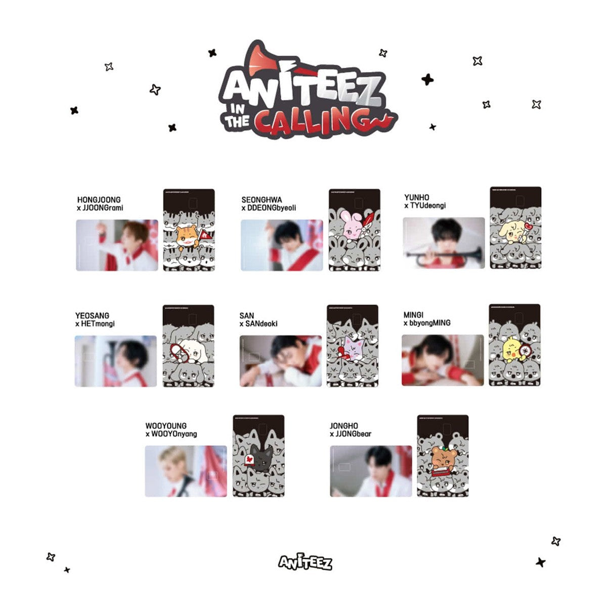 [Pre Order] ATEEZ x ANITEEZ IN THE CALLING Goods - CARD COVER STICKER SET_178974.jpg