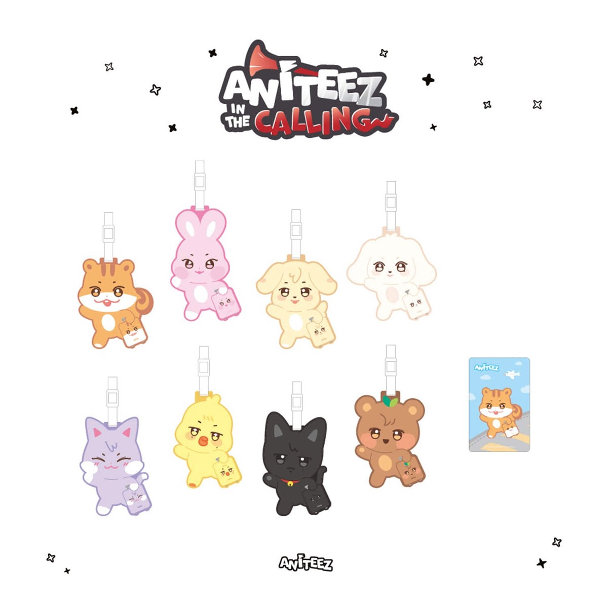 [Pre Order] ATEEZ x ANITEEZ IN THE CALLING Goods - PVC LUGGAGE TAG_178989.jpg