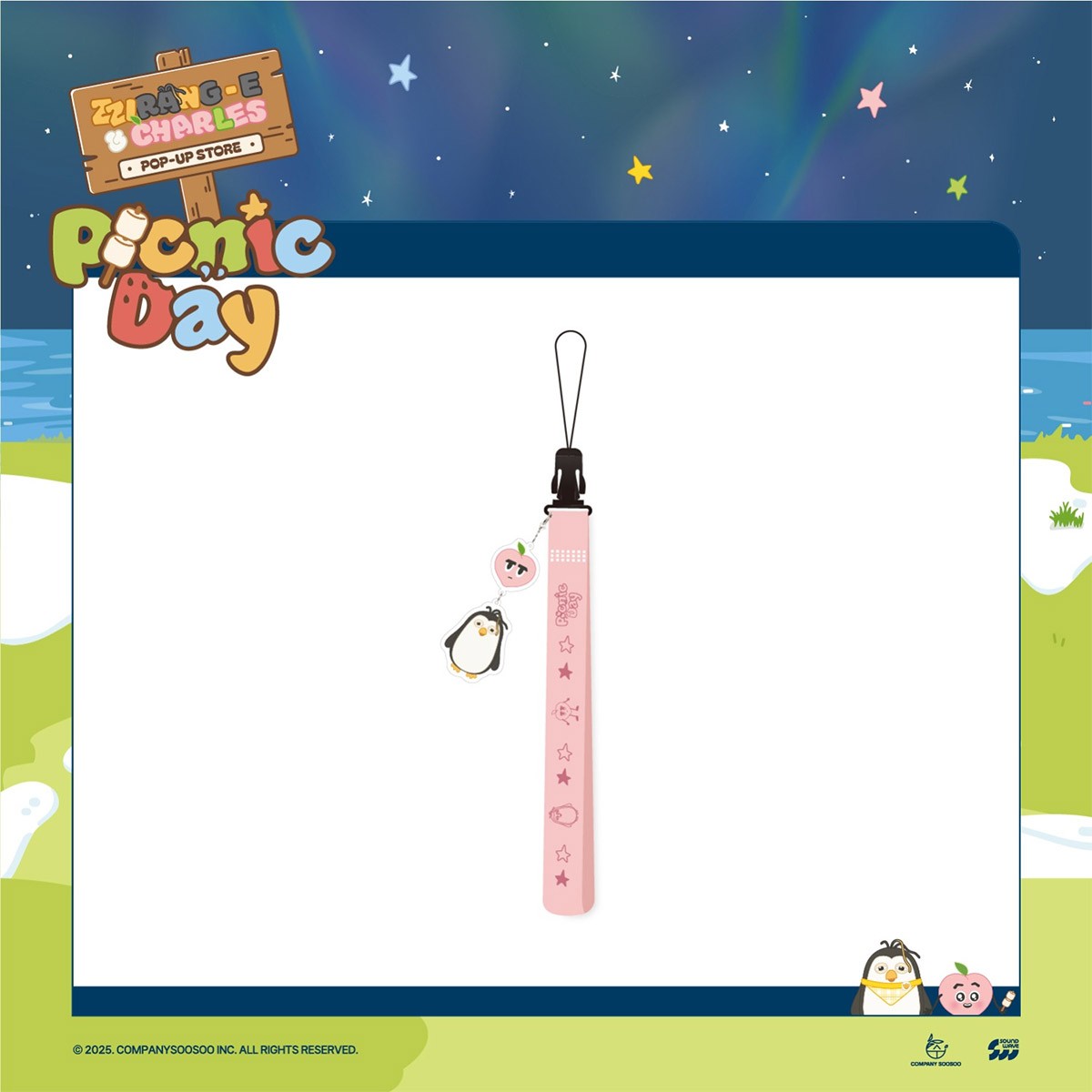 [Pre Order] DOH KYUNG SOO ZZirang-e & Charles Picnic Day Goods - LIGHTSTICK STRAP_174125.jpg