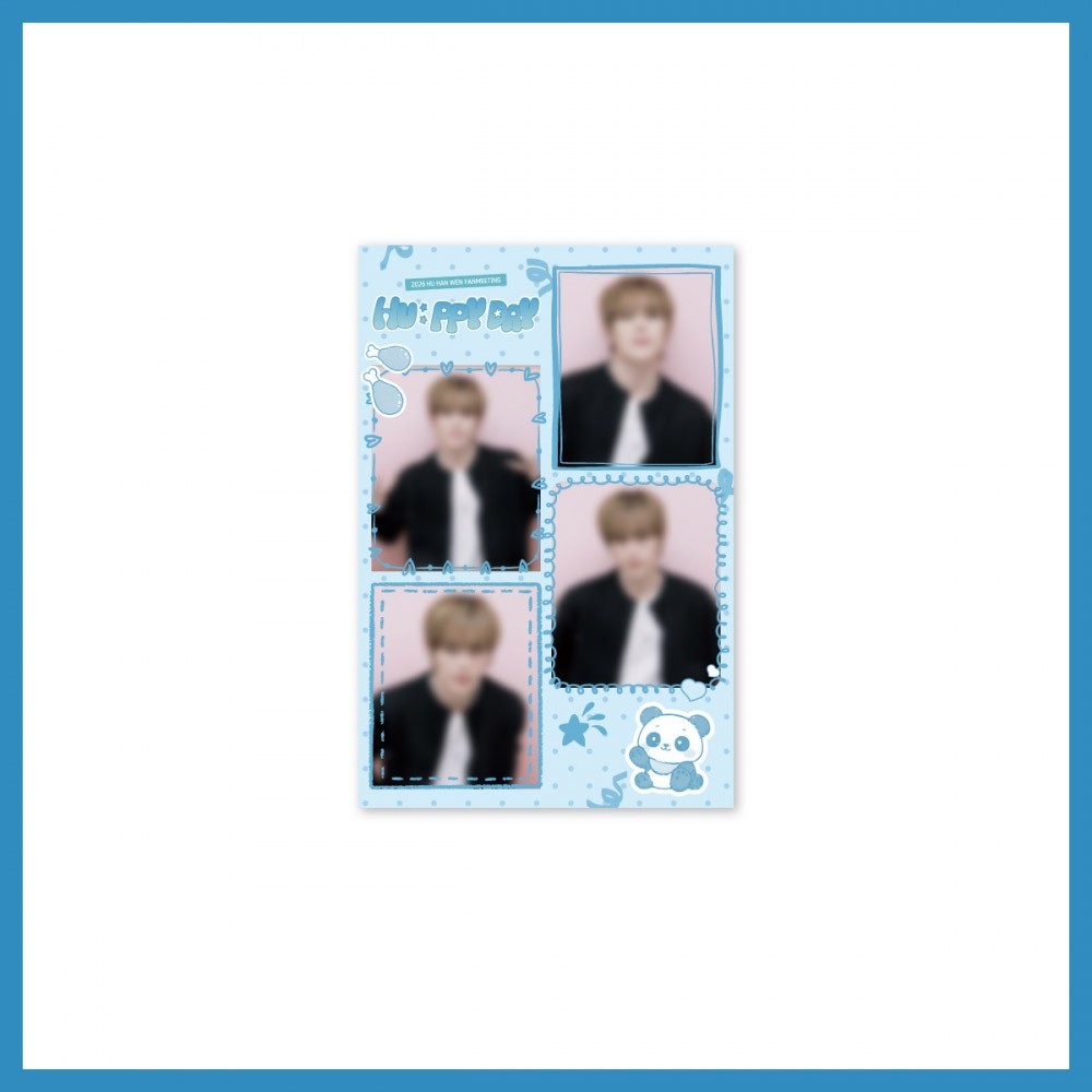 [Pre Order] HU HAN WEN HU:ppy Day Goods - 4 CUT PHOTO_185654.jpg