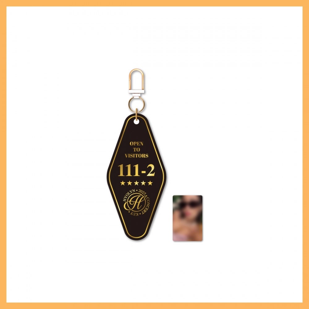 [Pre Order] HYOLYN KEY Goods - Hotel Keyring_181991.jpg