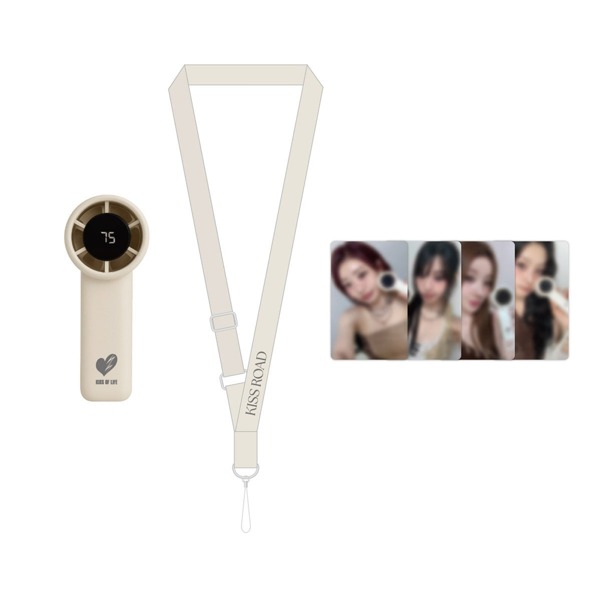 [Pre Order] KISS OF LIFE KISS ROAD Goods - HANDHELD FAN_177241.jpg