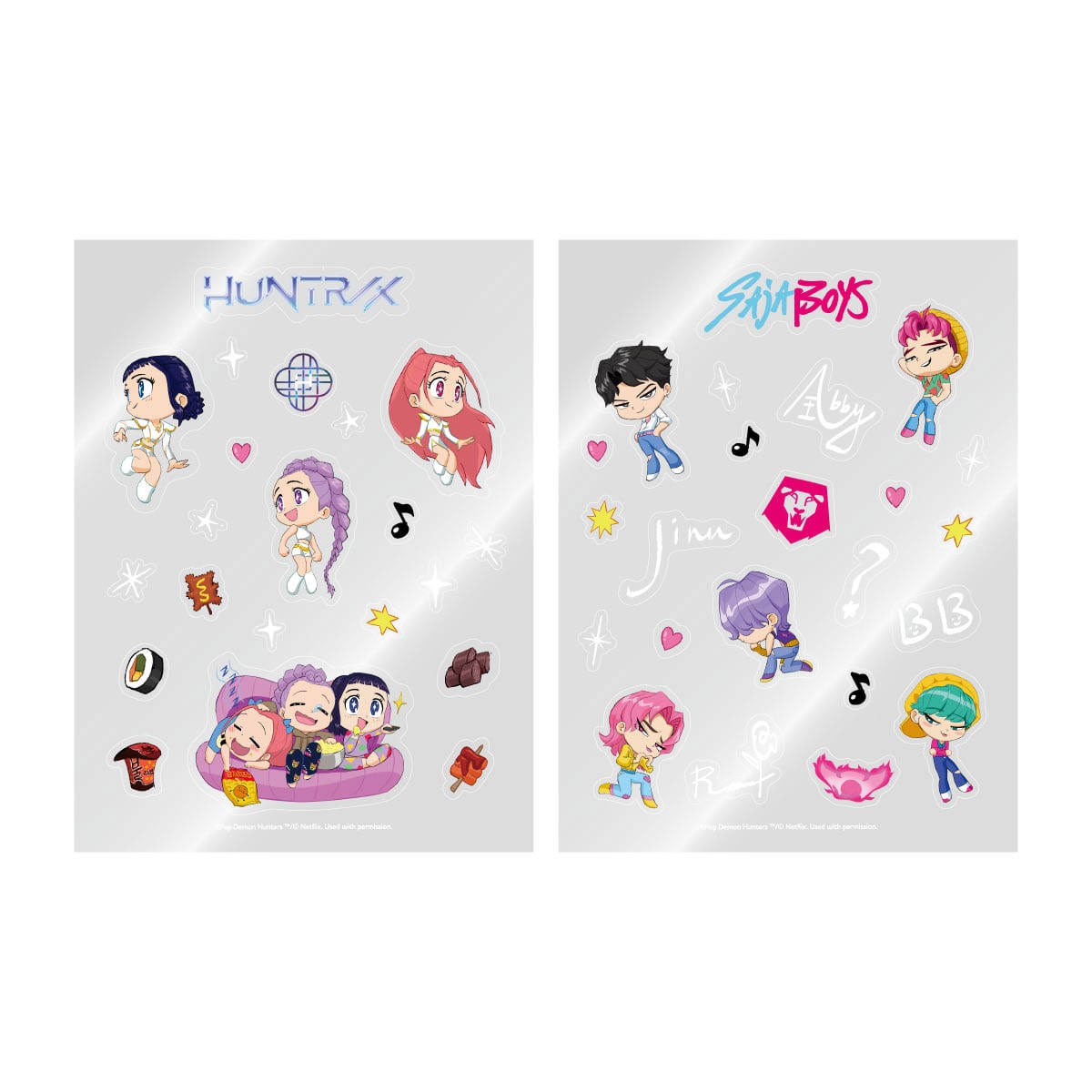 [Pre Order] KPOP DEMON HUNTERS Goods - OFFICIAL LIGHT STICK DECO STICKER PACK_180518.jpg