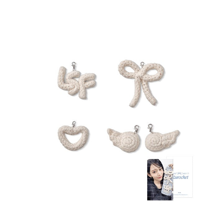 [Pre Order] LE SSERAFIM KKUROCHET Goods - Pouch Charm Set_183579.jpg