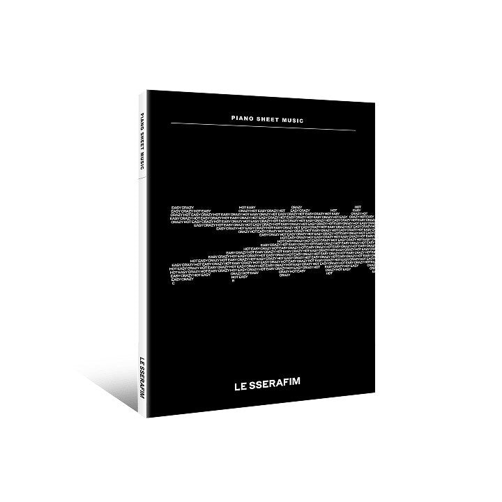 [Pre Order] LE SSERAFIM PIANO SHEET MUSIC : LE SSERAFIM (Package)_179338.jpg