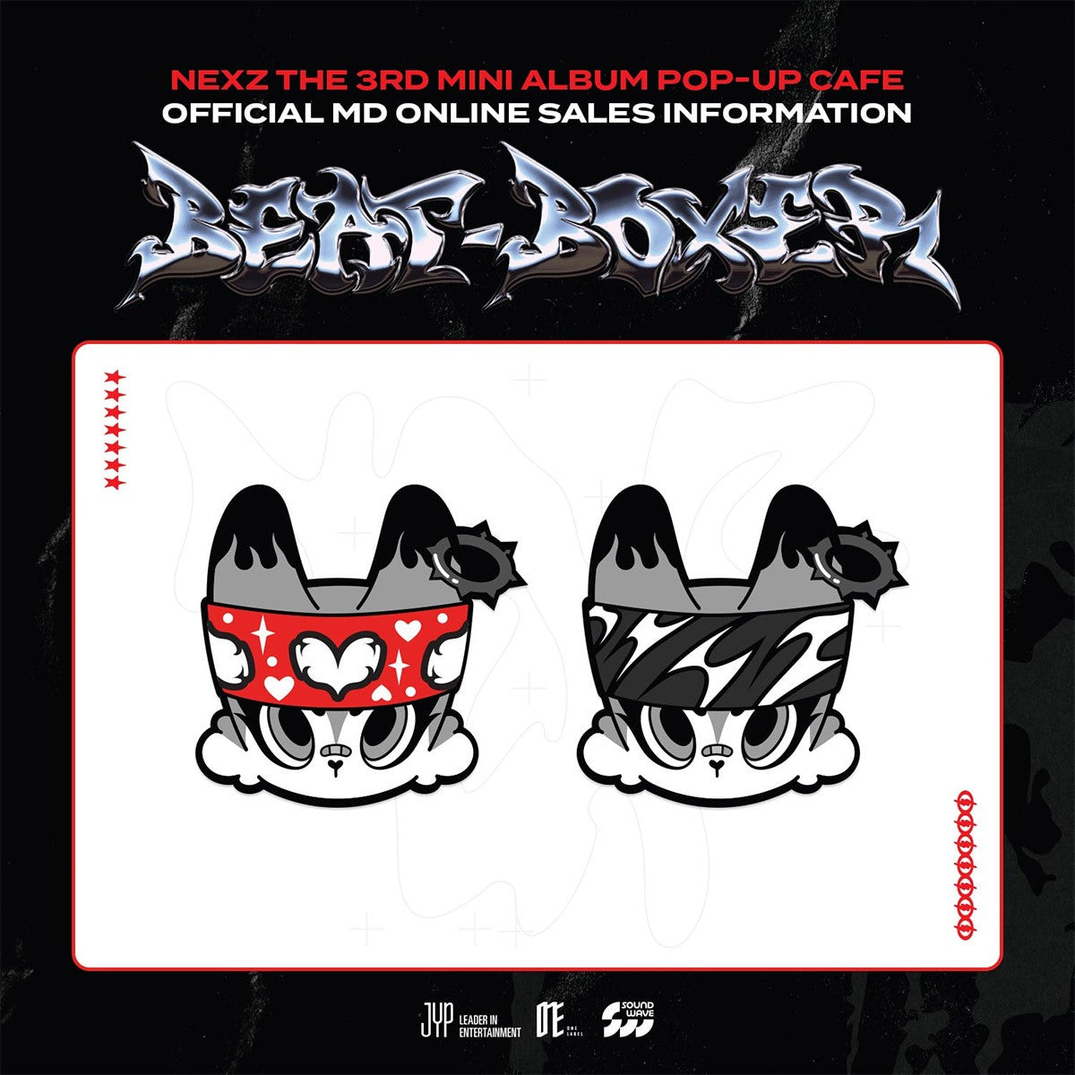 [Pre Order] NEXZ BEAT BOXER Goods - FOX2Y BOUCLE STICKER_182268.jpg