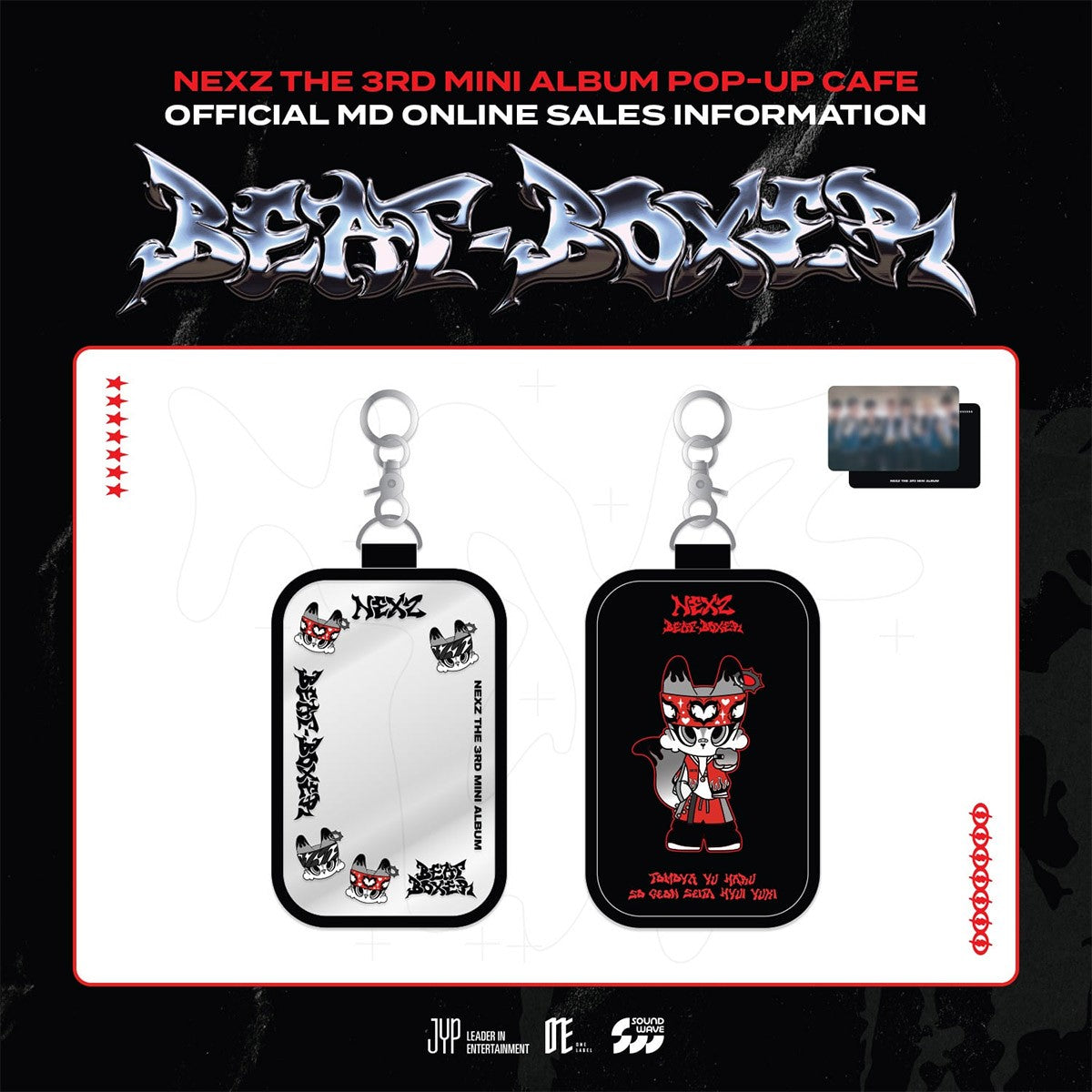 [Pre Order] NEXZ BEAT BOXER Goods - FOX2Y PVC POUCH_182266.jpg