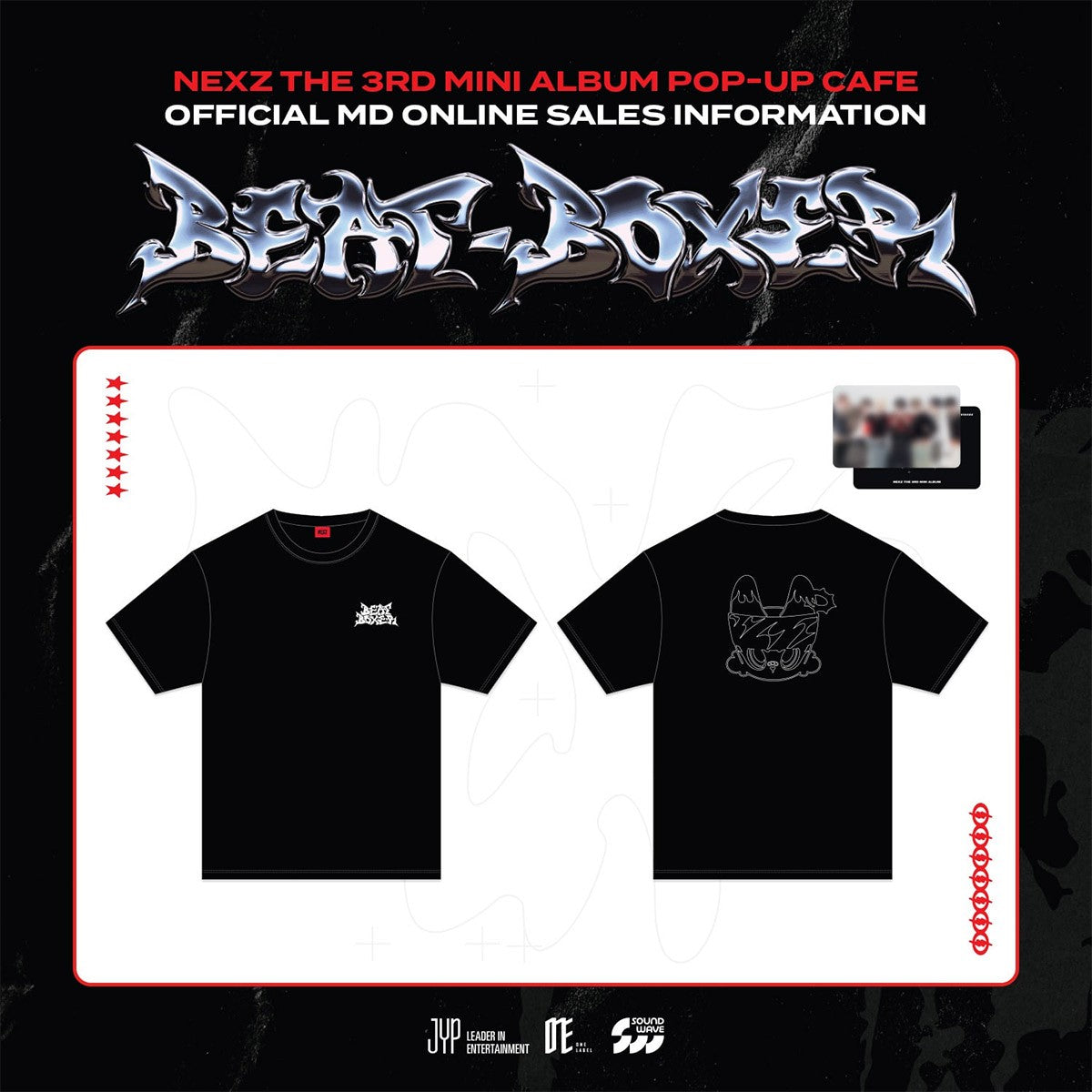 [Pre Order] NEXZ BEAT BOXER Goods - T-SHIRT_182272.jpg