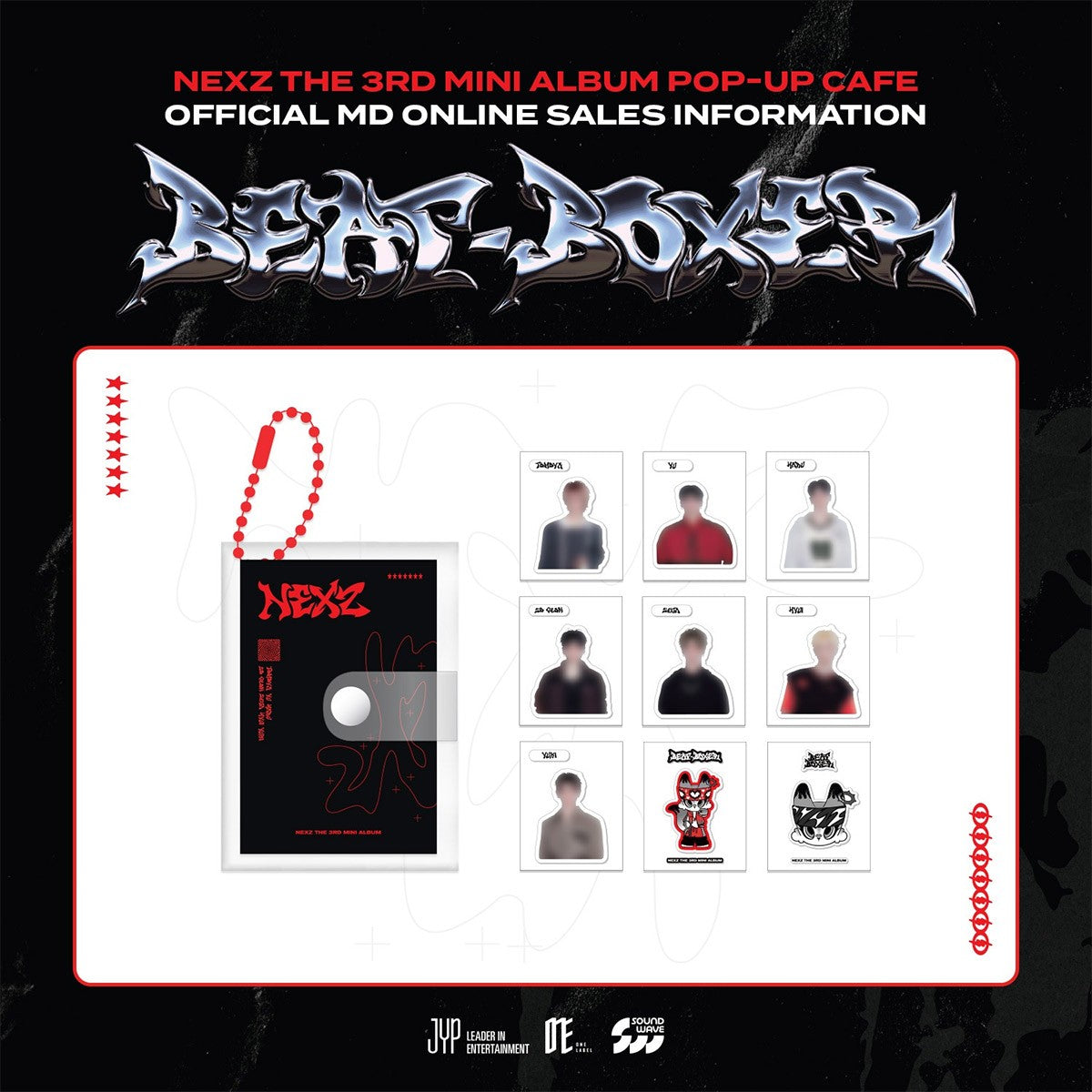 [Pre Order] NEXZ BEAT BOXER Goods - TTIBU STICKER SET_182264.jpg