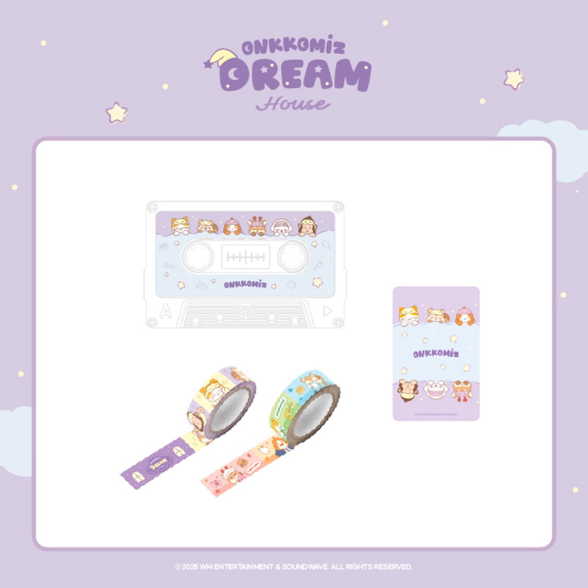 [Pre Order] ONF ONKKOMIZ DREAM HOUSE Goods - MASKING TAPE DISPENSER SET_183693.jpg