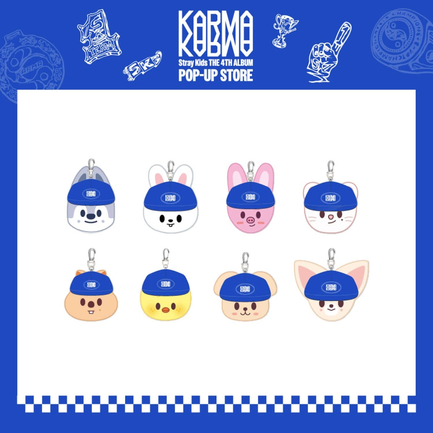 [Pre Order] Stray Kids POP-UP STORE [KARMA] MD - (SKZOO CEREMONY BALLCAP PLUSH)_178645.jpg