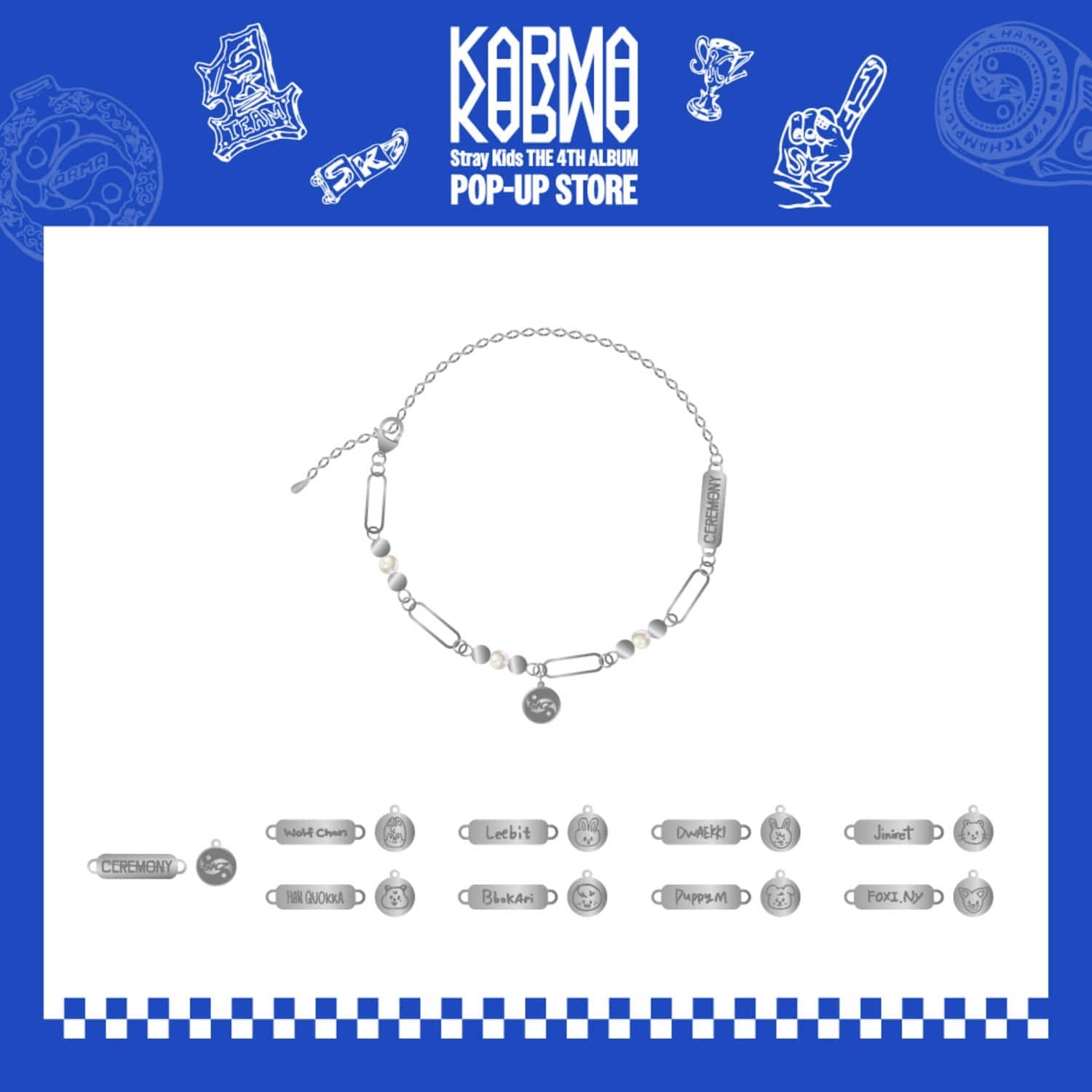 [Pre Order] Stray Kids POP-UP STORE [KARMA] MD - (SKZOO CEREMONY NECKLACE)_178631.jpg