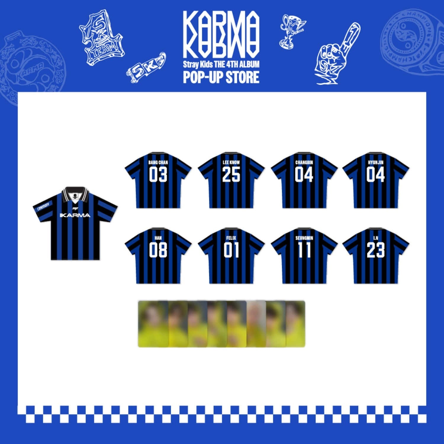 [Pre Order] Stray Kids POP-UP STORE [KARMA] MD - (UNIFORM T-SHIRT)_178649.jpg
