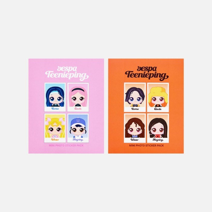 [Pre Order] aespa x Teenieping Goods - MINI PHOTO STICKER PACK_182090.jpg