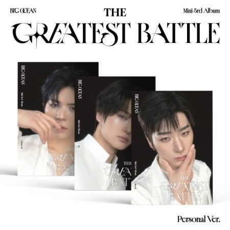 BIG OCEAN 3rd Mini Album - The Greatest Battle (Personal / Random Ver.) CD_186760.jpg