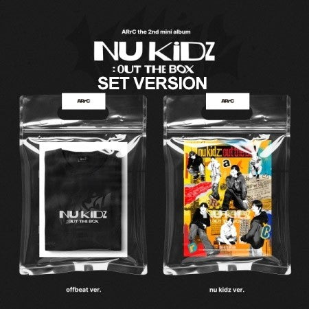 [SET] ARrC 2nd Mini Album - nu kidz: out the box (SET Ver.) 2CD_169703.jpg