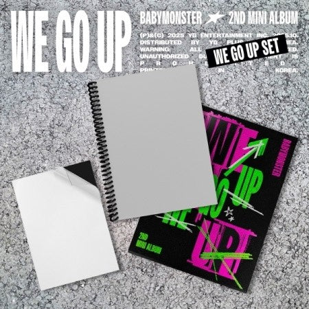 [SET] BABYMONSTER 2nd Mini Album - WE GO UP (SET Ver.) 3CD_179595.jpg