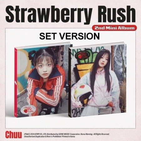 [SET] CHUU 2nd Mini Album - Strawberry Rush 2CD + 2Poster_160132.jpg