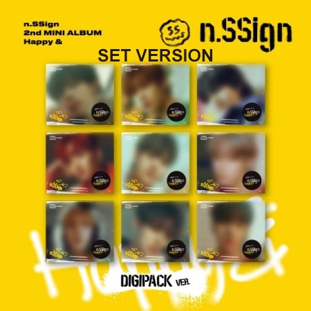 [SET][DIGIPACK] n.SSign 2nd Mini Album - Happy & (SET Ver.) 9CD_154208.jpg