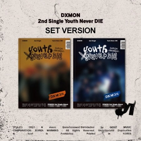 [SET] DXMON 2nd Single Album - Youth Never DIE (SET Ver.) 2CD_164693.jpg