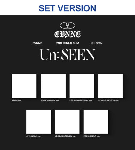 [SET][Digipack] EVNNE 2nd Mini Album - Un: SEEN (SET Ver.) 7CD_153499.jpg